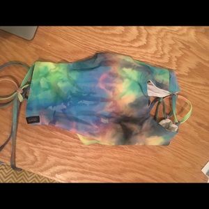 Little Black Diamond Tie Dye Top